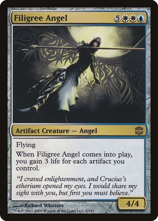 Filigree Angel in the group Magic the Gathering / Sets / Alara Reborn at Proxyprinters.com (44468)