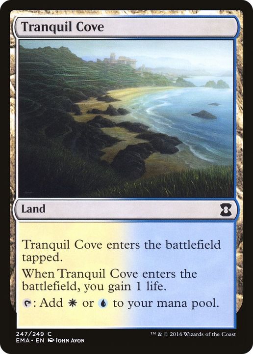 Tranquil Cove in the group Magic the Gathering / Sets / Eternal Masters at Proxyprinters.com (4449)