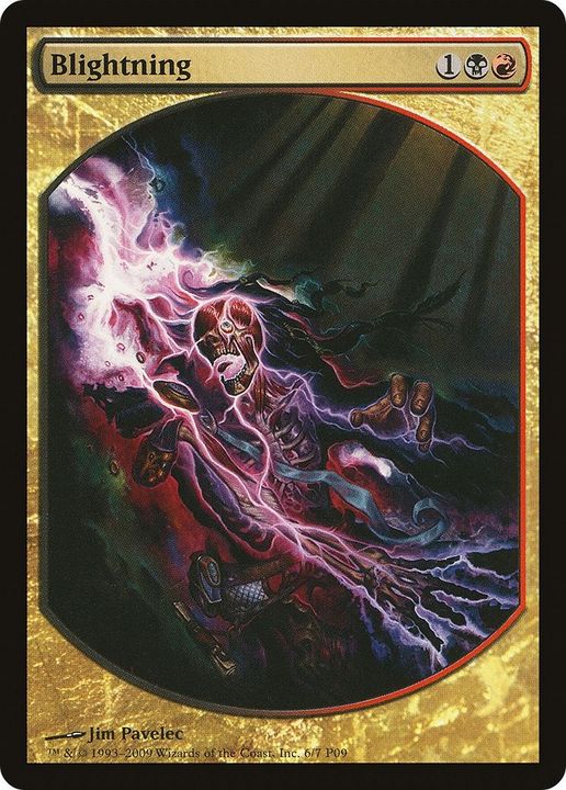 Blightning in the group Magic the Gathering / Types / Colors / Multicolors / B, R at Proxyprinters.com (44493)