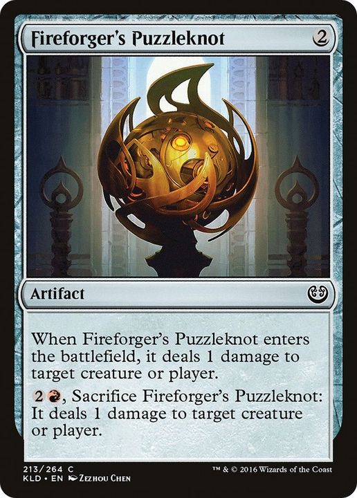 Fireforger's Puzzleknot in the group Magic the Gathering / Types / Artifacts / Artifact at Proxyprinters.com (44494)