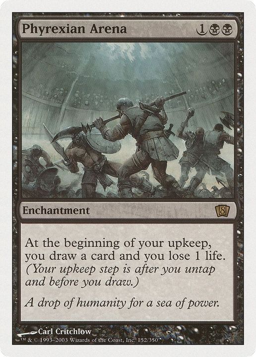 Phyrexian Arena in the group Magic the Gathering / Types / Enchantment / Enchantment at Proxyprinters.com (44495)