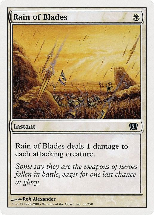 Rain of Blades in the group Magic the Gathering / Types / Colors / White at Proxyprinters.com (44505)