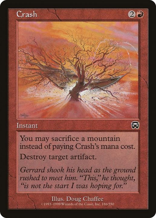 Crash in the group Magic the Gathering / Types / Colors / Red at Proxyprinters.com (44508)