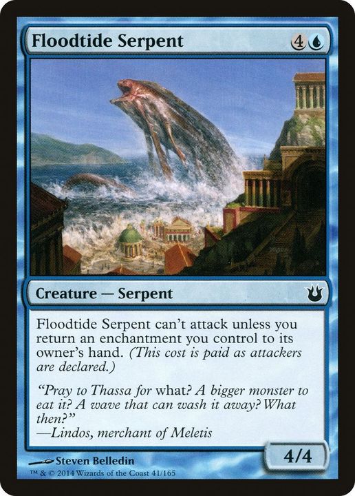 Floodtide Serpent in the group Magic the Gathering / Sets / Born of the Gods at Proxyprinters.com (44515)