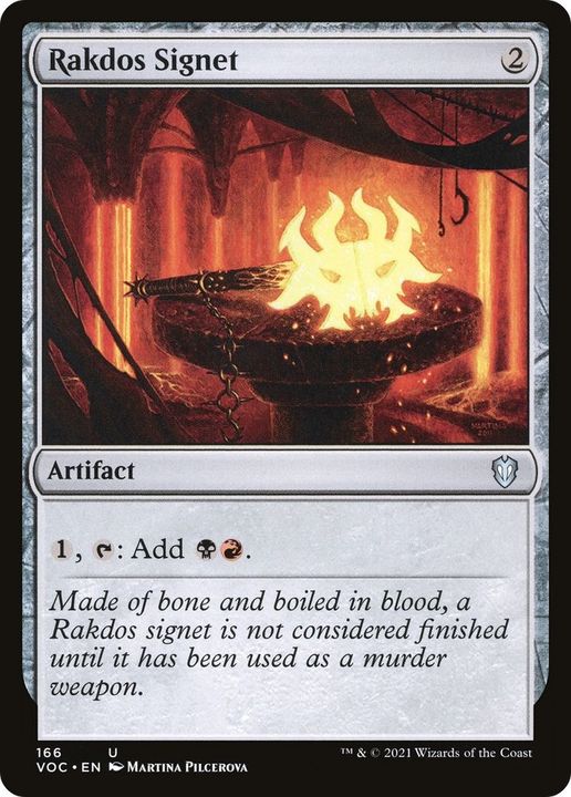 Rakdos Signet in the group Magic the Gathering / Types / Artifacts / Artifact at Proxyprinters.com (44517)