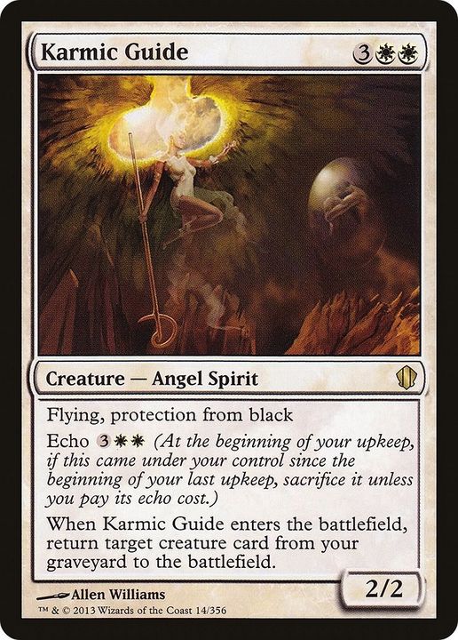 Karmic Guide in the group Magic the Gathering / Types / Colors / White at Proxyprinters.com (44529)