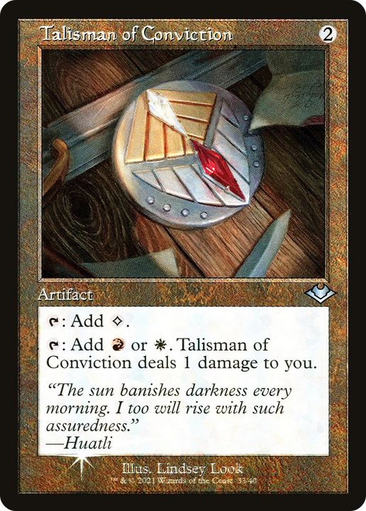 Talisman of Conviction in the group Magic the Gathering / Types / Artifacts / Artifact at Proxyprinters.com (44531)