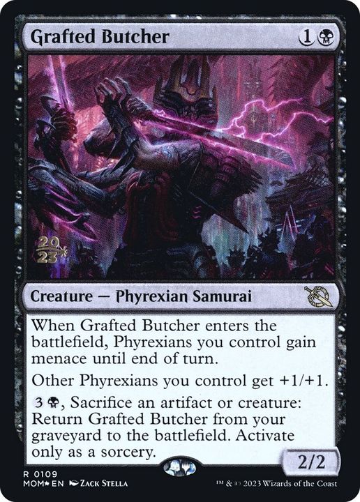 Grafted Butcher in the group Magic the Gathering / Types / Colors / Black at Proxyprinters.com (44539)