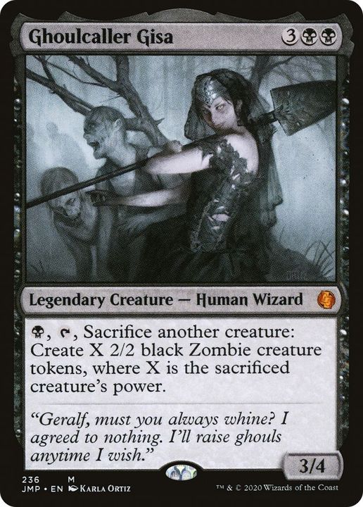 Ghoulcaller Gisa in the group Magic the Gathering / Types / Creatures / Wizard at Proxyprinters.com (4456)