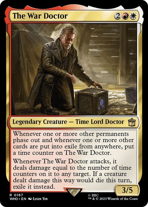 The War Doctor in the group Magic the Gathering / Sets / Doctor Who at Proxyprinters.com (44574)