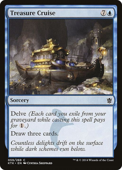 Treasure Cruise in the group Magic the Gathering / Types / Colors / Blue at Proxyprinters.com (44588)