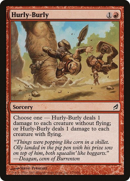 Hurly-Burly in the group Magic the Gathering / Types / Colors / Red at Proxyprinters.com (44615)