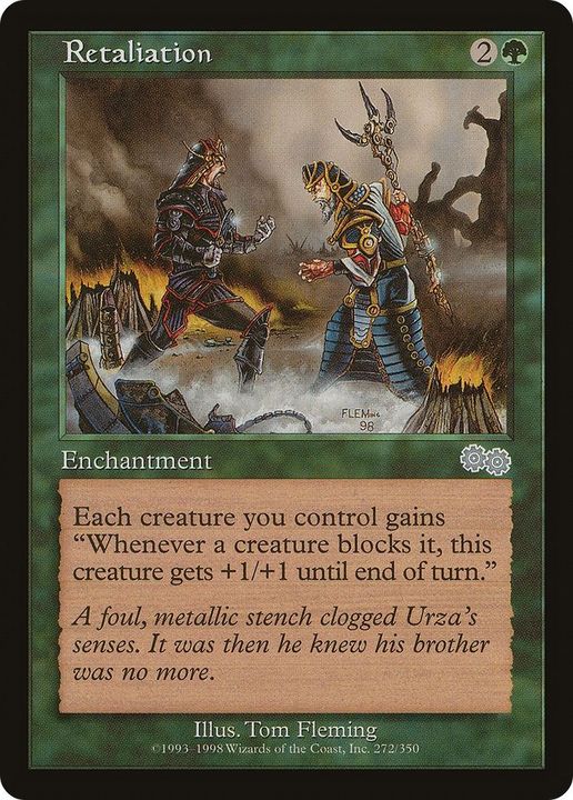 Retaliation in the group Magic the Gathering / Sets / Urza's Saga at Proxyprinters.com (44616)