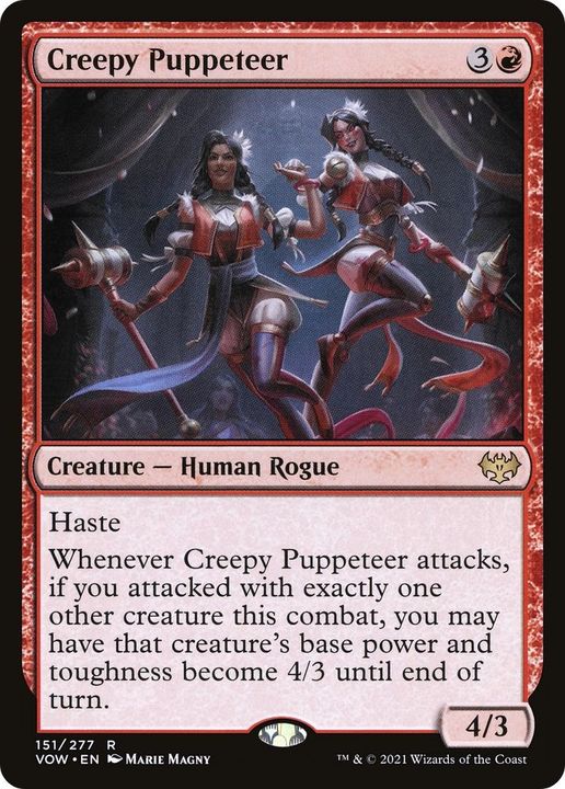 Creepy Puppeteer in the group Magic the Gathering / Sets / Innistrad: Crimson Vow at Proxyprinters.com (4462)