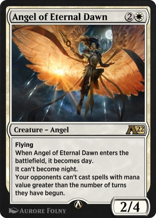 Angel of Eternal Dawn in the group Magic the Gathering / Types / Colors / White at Proxyprinters.com (44623)