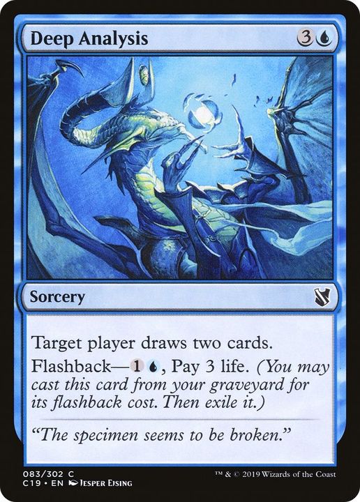 Deep Analysis in the group Magic the Gathering / Types / Colors / Blue at Proxyprinters.com (44629)