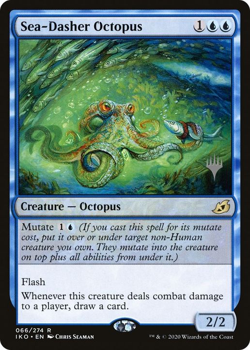 Sea-Dasher Octopus in the group Magic the Gathering / Sets / Ikoria: Lair of Behemoths Promos at Proxyprinters.com (44633)