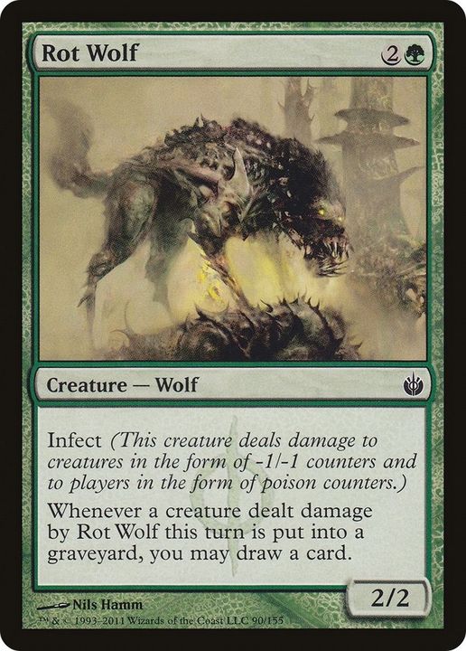 Rot Wolf in the group Magic the Gathering / Sets / Miscellaneous Book Promos at Proxyprinters.com (44641)