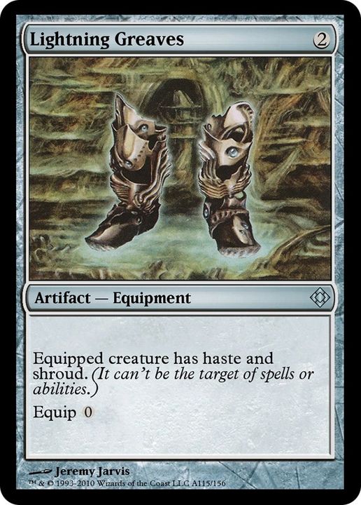 Lightning Greaves in the group Magic the Gathering / Types / Artifacts / Artifact at Proxyprinters.com (4465)