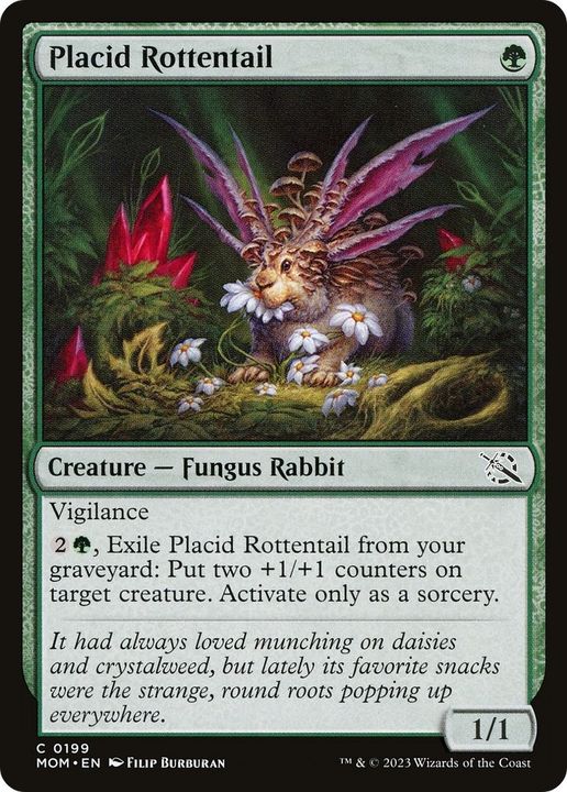 Placid Rottentail in the group Magic the Gathering / Types / Colors / Green at Proxyprinters.com (44650)