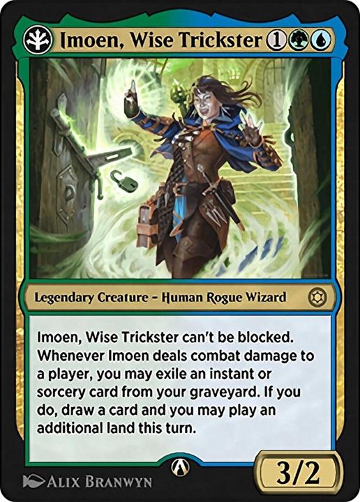 Imoen, Wise Trickster in the group Magic the Gathering / Sets / Alchemy Horizons: Baldur's Gate at Proxyprinters.com (44665)