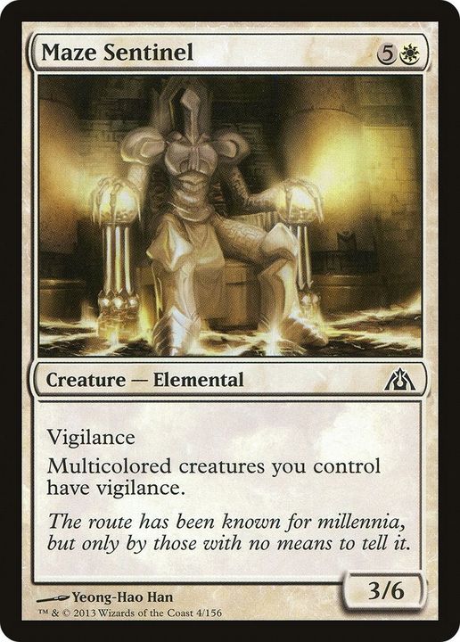 Maze Sentinel in the group Magic the Gathering / Types / Colors / White at Proxyprinters.com (44672)