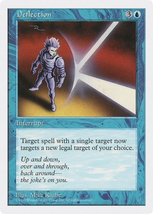 Deflection in the group Magic the Gathering / Sets / Fifth Edition at Proxyprinters.com (44677)