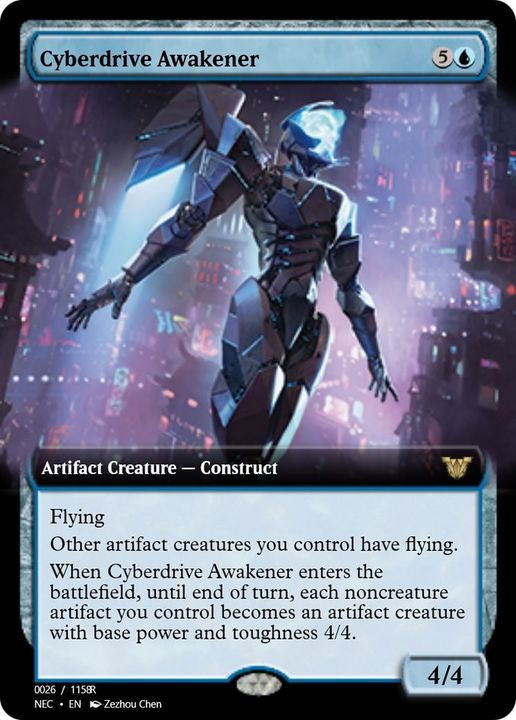 Cyberdrive Awakener in the group Magic the Gathering / Types / Colors / Blue at Proxyprinters.com (44691)