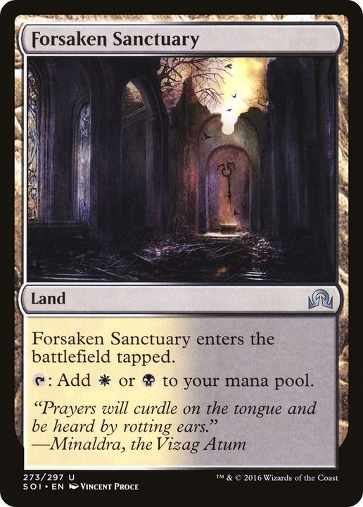 Forsaken Sanctuary in the group Magic the Gathering / Types / Colors / Colorless at Proxyprinters.com (4470)