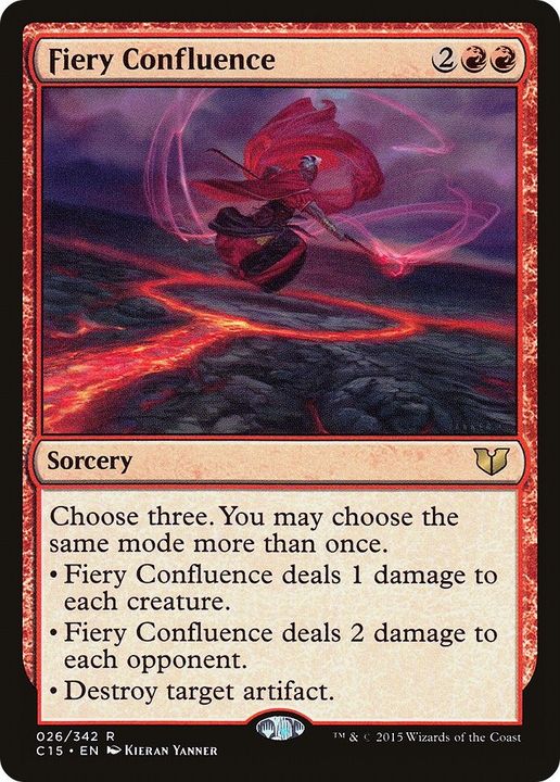 Fiery Confluence in the group Magic the Gathering / Sets / Commander 2015 at Proxyprinters.com (44938)