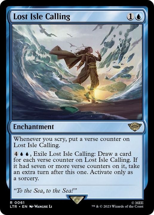 Lost Isle Calling in the group Magic the Gathering / Types / Enchantment / Enchantment at Proxyprinters.com (44966)