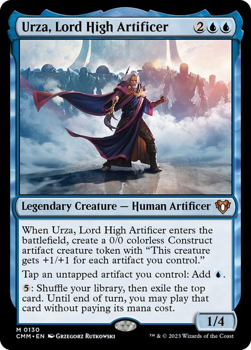 Urza, Lord High Artificer in the group Magic the Gathering / Sets / Commander Masters at Proxyprinters.com (44978)