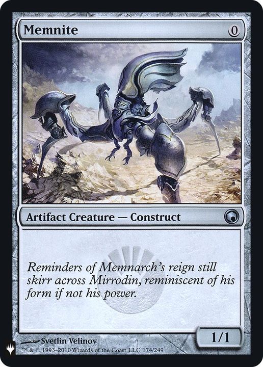 Memnite in the group Magic the Gathering / Types / Colors / Colorless at Proxyprinters.com (45009)