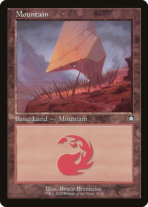 Mountain in the group Magic the Gathering / Sets / The Brothers' War Commander at Proxyprinters.com (45029)