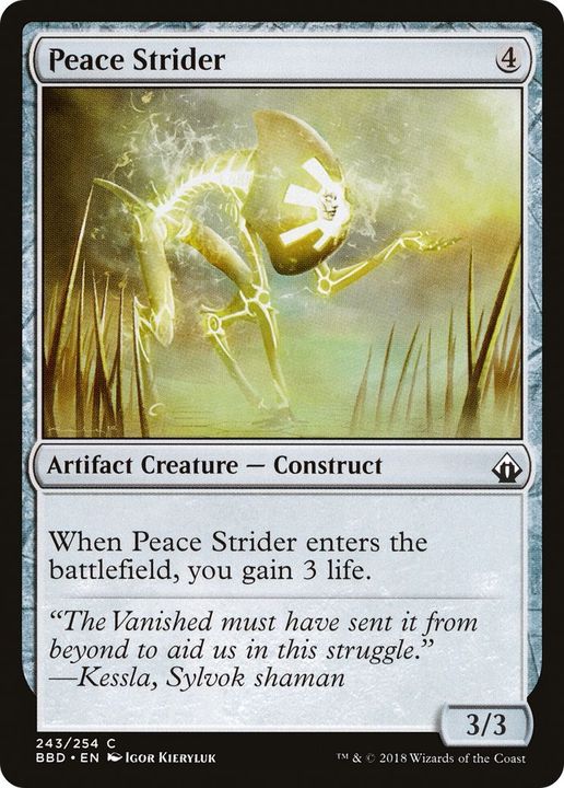 Peace Strider in the group Magic the Gathering / Sets / Battlebond Promos at Proxyprinters.com (45045)