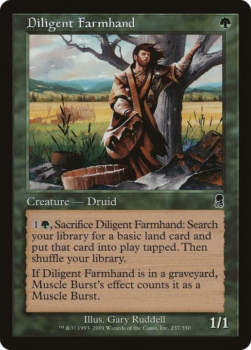 Diligent Farmhand in the group Magic the Gathering / Types / Creatures / Human at Proxyprinters.com (45050)