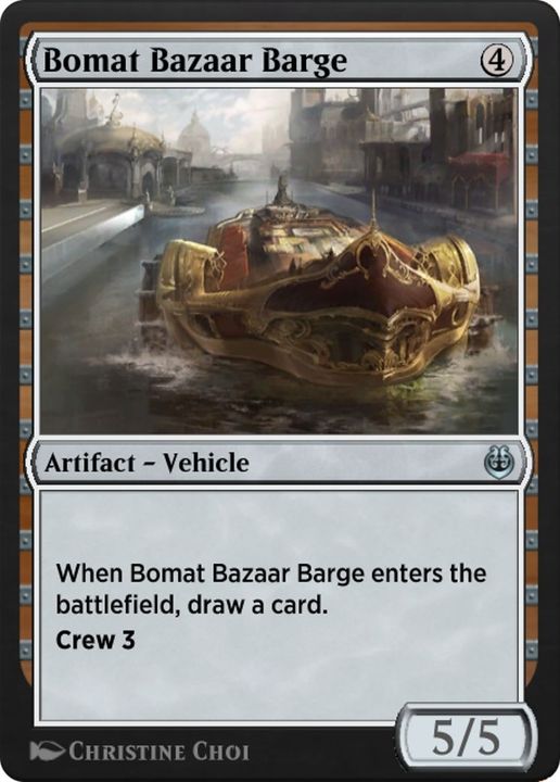 Bomat Bazaar Barge in the group Magic the Gathering / Sets / Kaladesh Remastered at Proxyprinters.com (45052)