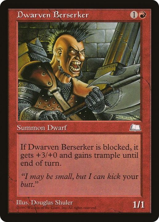 Dwarven Berserker in the group Magic the Gathering / Sets / Welcome Deck 2016 at Proxyprinters.com (45077)