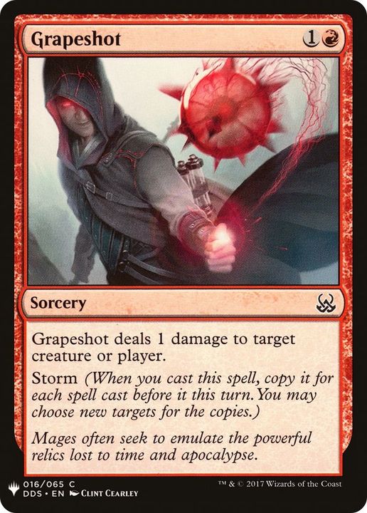 Grapeshot in the group Magic the Gathering / Sets / The List at Proxyprinters.com (45083)