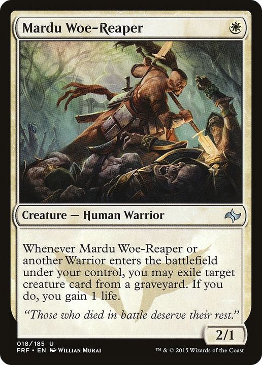 Mardu Woe-Reaper in the group Magic the Gathering / Types / Creatures / Warrior at Proxyprinters.com (4509)