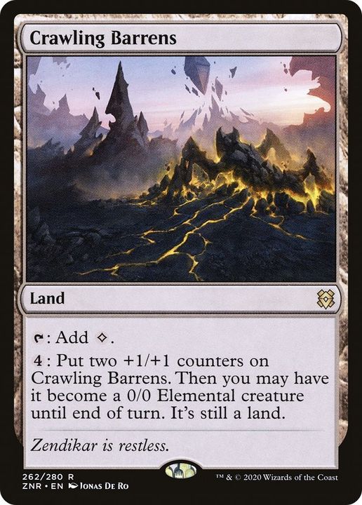 Crawling Barrens in the group Magic the Gathering / Types / Colors / Colorless at Proxyprinters.com (45093)