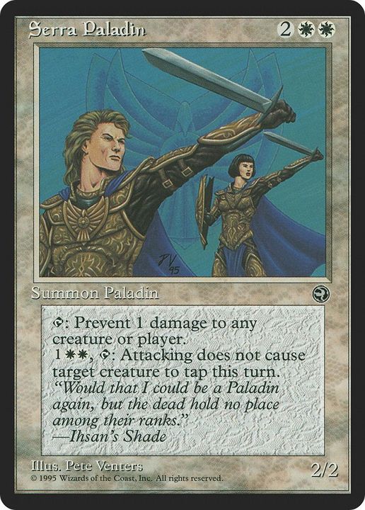 Serra Paladin in the group Magic the Gathering / Types / Creatures / Human at Proxyprinters.com (45095)