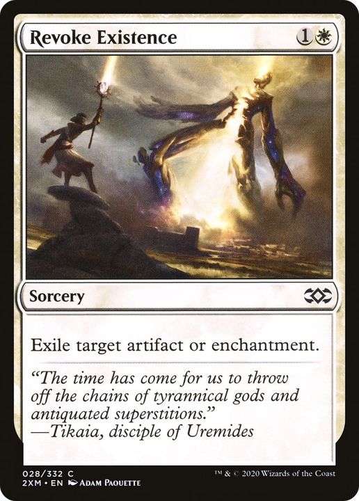 Revoke Existence in the group Magic the Gathering / Types / Colors / White at Proxyprinters.com (45099)