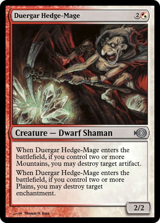 Duergar Hedge-Mage in the group Singles at Proxyprinters.com (45149)