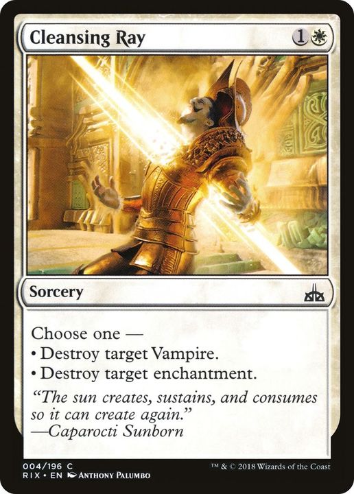 Cleansing Ray in the group Magic the Gathering / Types / Colors / White at Proxyprinters.com (45151)