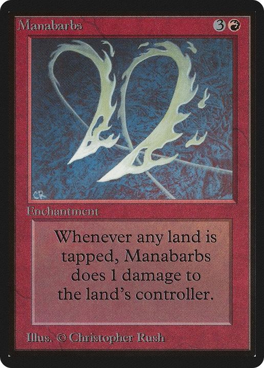 Manabarbs in the group Magic the Gathering / Types / Enchantment / Enchantment at Proxyprinters.com (45157)