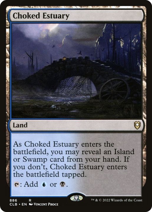 Choked Estuary in the group Magic the Gathering / Types / Colors / Colorless at Proxyprinters.com (45186)