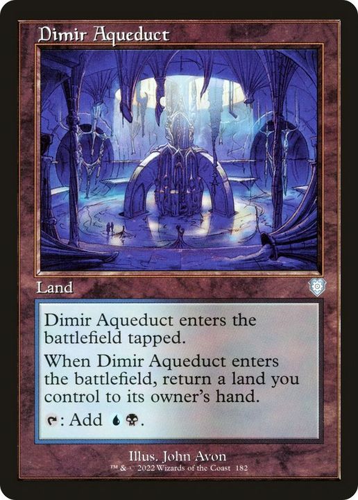 Dimir Aqueduct in the group Magic the Gathering / Types / Colors / Colorless at Proxyprinters.com (452)