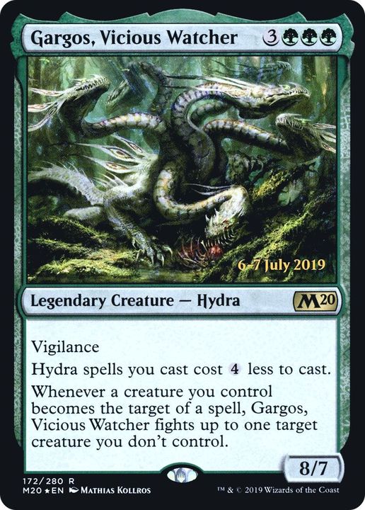 Gargos, Vicious Watcher in the group Magic the Gathering / Sets / Core Set 2020 Promos at Proxyprinters.com (45206)