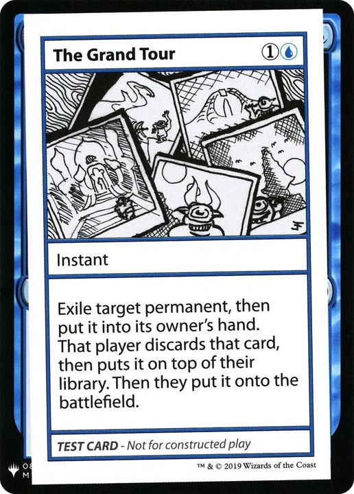 The Grand Tour in the group Magic the Gathering / Types / Colors / Blue at Proxyprinters.com (45210)